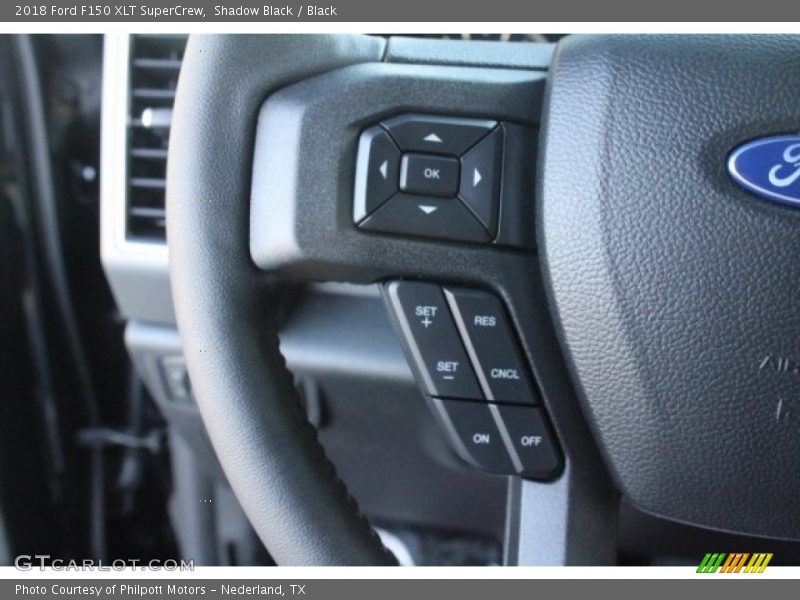 Shadow Black / Black 2018 Ford F150 XLT SuperCrew