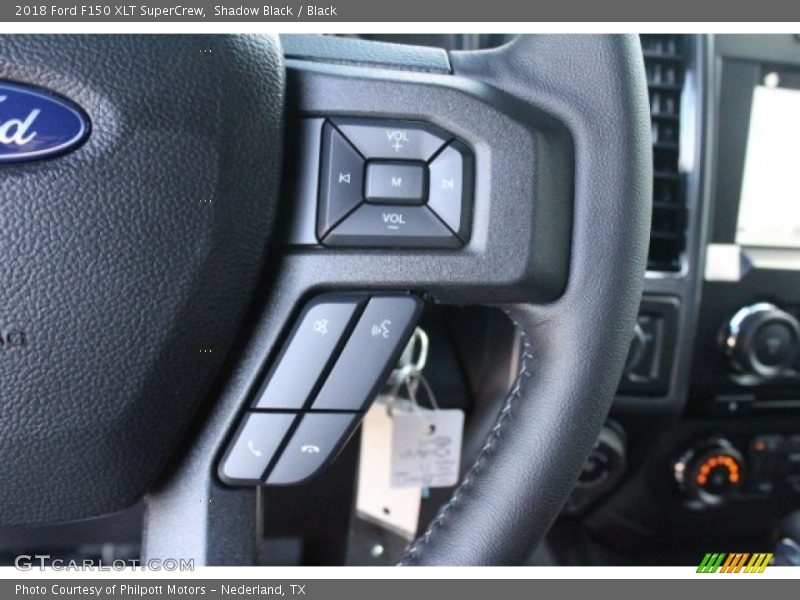 Shadow Black / Black 2018 Ford F150 XLT SuperCrew