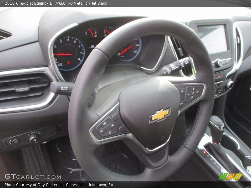 Ivy Metallic / Jet Black 2018 Chevrolet Equinox LT AWD