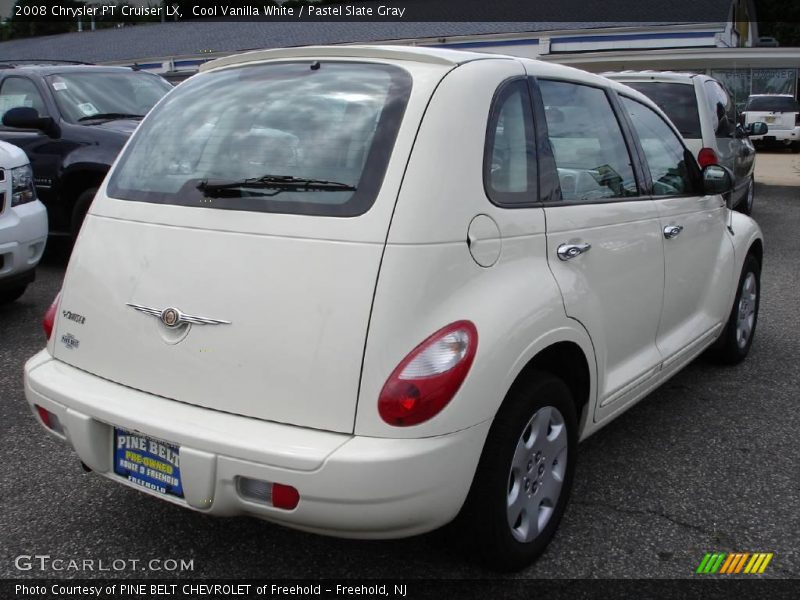 Cool Vanilla White / Pastel Slate Gray 2008 Chrysler PT Cruiser LX