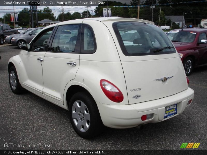Cool Vanilla White / Pastel Slate Gray 2008 Chrysler PT Cruiser LX