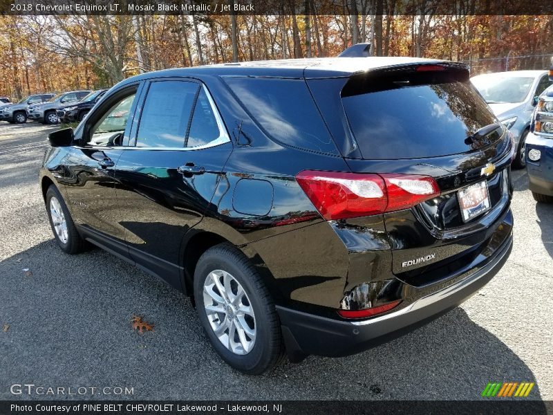 Mosaic Black Metallic / Jet Black 2018 Chevrolet Equinox LT