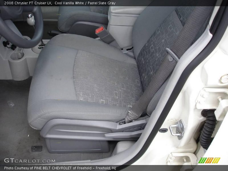Cool Vanilla White / Pastel Slate Gray 2008 Chrysler PT Cruiser LX