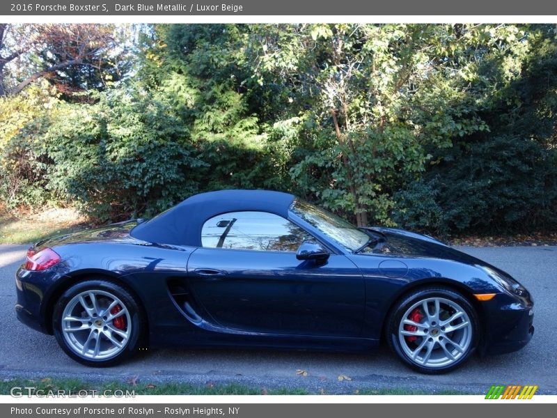  2016 Boxster S Dark Blue Metallic