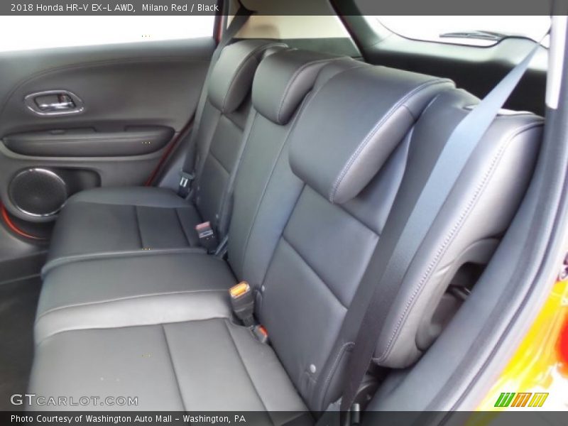 Rear Seat of 2018 HR-V EX-L AWD