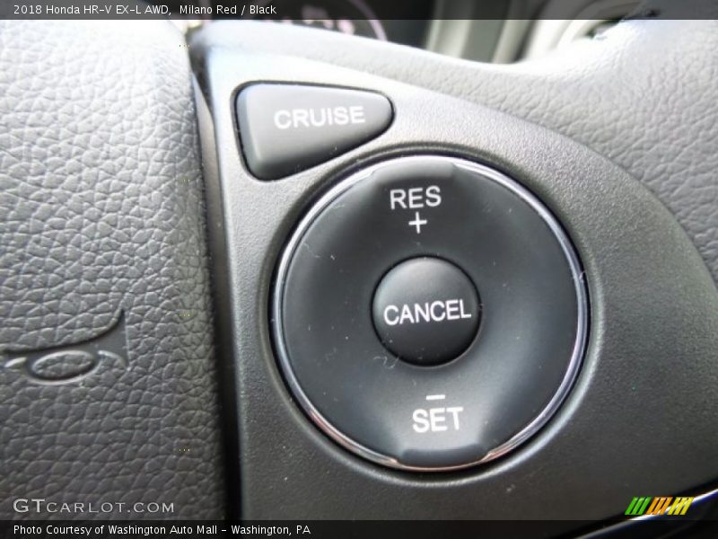 Controls of 2018 HR-V EX-L AWD