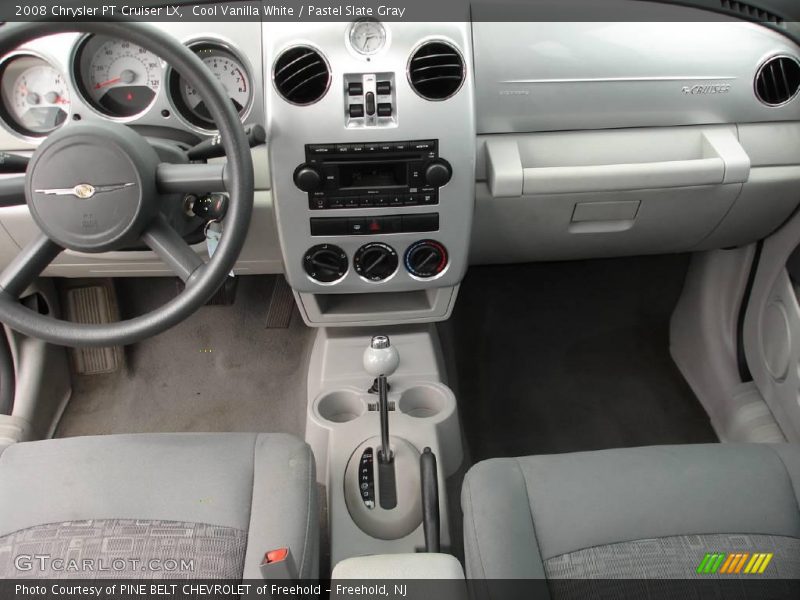 Cool Vanilla White / Pastel Slate Gray 2008 Chrysler PT Cruiser LX