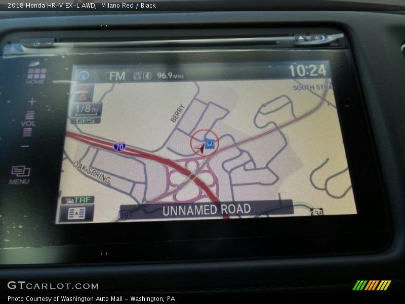 Navigation of 2018 HR-V EX-L AWD