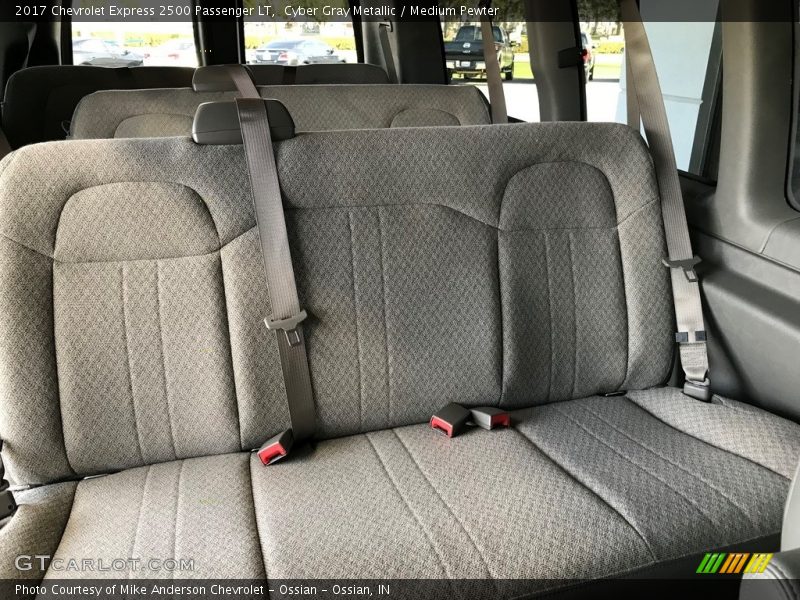 Cyber Gray Metallic / Medium Pewter 2017 Chevrolet Express 2500 Passenger LT