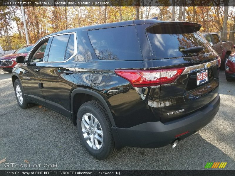 Mosaic Black Metallic / Jet Black 2018 Chevrolet Traverse LS