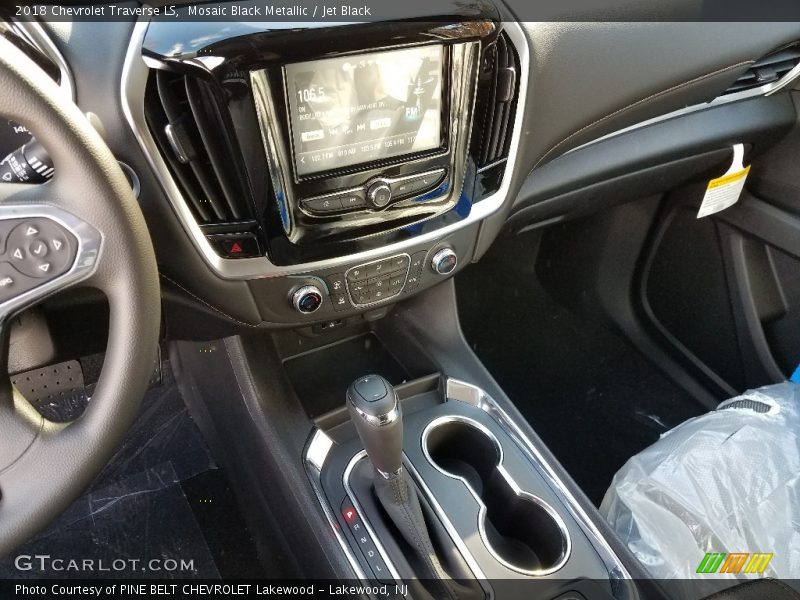Mosaic Black Metallic / Jet Black 2018 Chevrolet Traverse LS