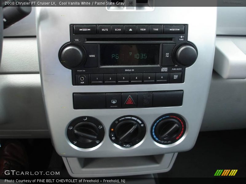 Cool Vanilla White / Pastel Slate Gray 2008 Chrysler PT Cruiser LX
