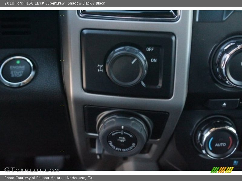 Shadow Black / Black 2018 Ford F150 Lariat SuperCrew