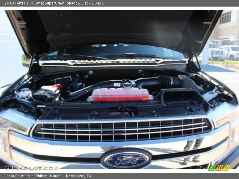 Shadow Black / Black 2018 Ford F150 Lariat SuperCrew