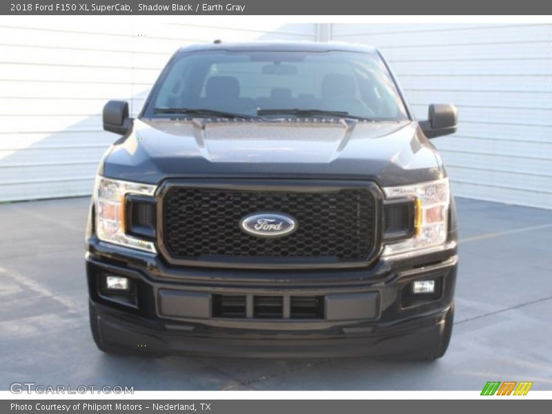 Shadow Black / Earth Gray 2018 Ford F150 XL SuperCab