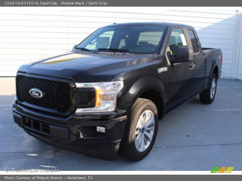 Shadow Black / Earth Gray 2018 Ford F150 XL SuperCab
