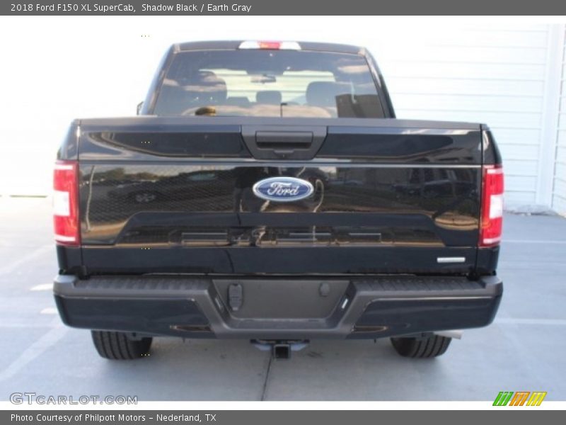 Shadow Black / Earth Gray 2018 Ford F150 XL SuperCab