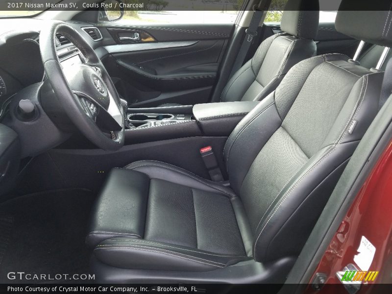 Front Seat of 2017 Maxima SV
