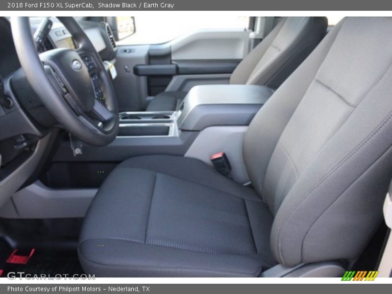 Shadow Black / Earth Gray 2018 Ford F150 XL SuperCab