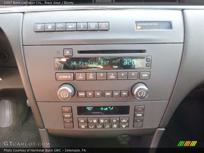 Black Onyx / Ebony 2007 Buick LaCrosse CXL