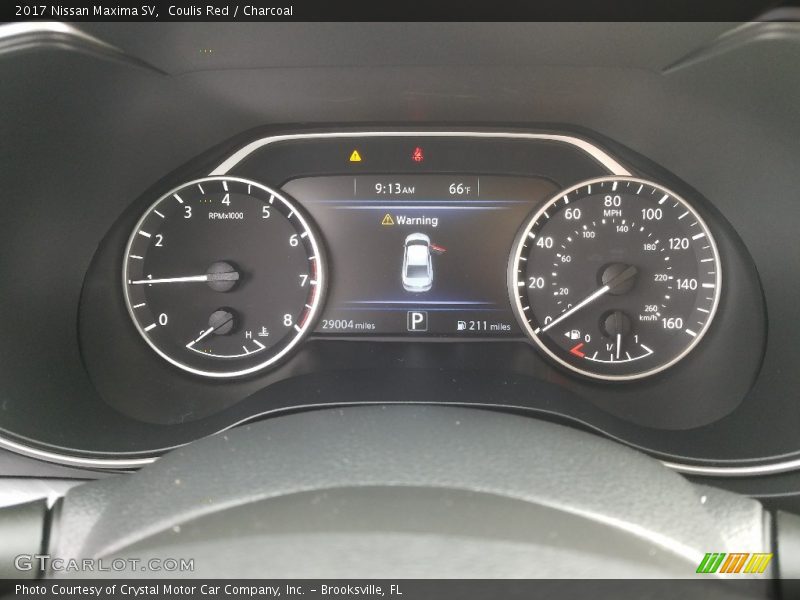  2017 Maxima SV SV Gauges