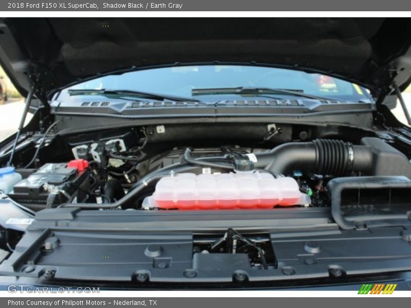 Shadow Black / Earth Gray 2018 Ford F150 XL SuperCab