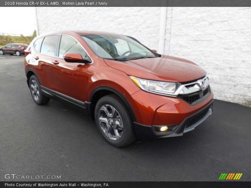 Front 3/4 View of 2018 CR-V EX-L AWD