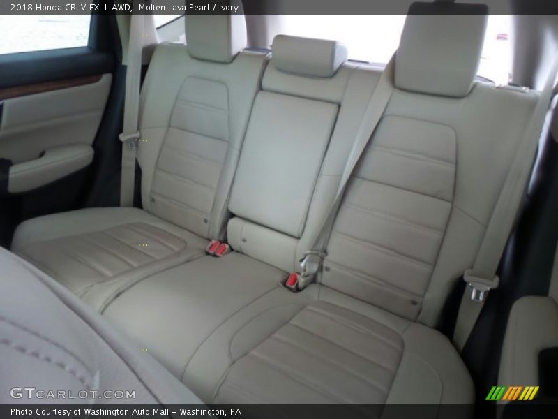 Rear Seat of 2018 CR-V EX-L AWD