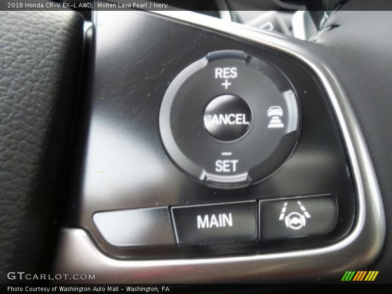 Molten Lava Pearl / Ivory 2018 Honda CR-V EX-L AWD