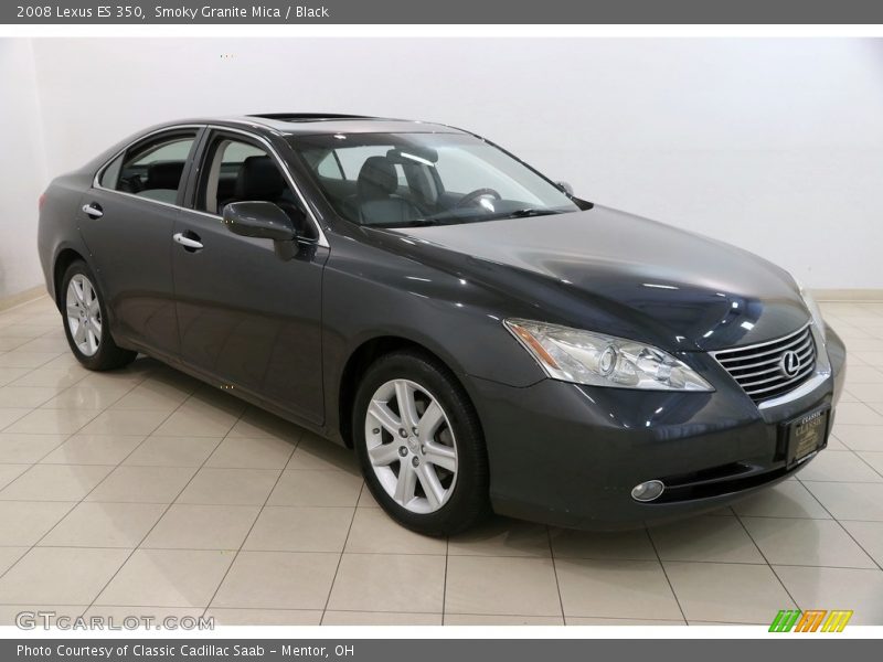 Smoky Granite Mica / Black 2008 Lexus ES 350