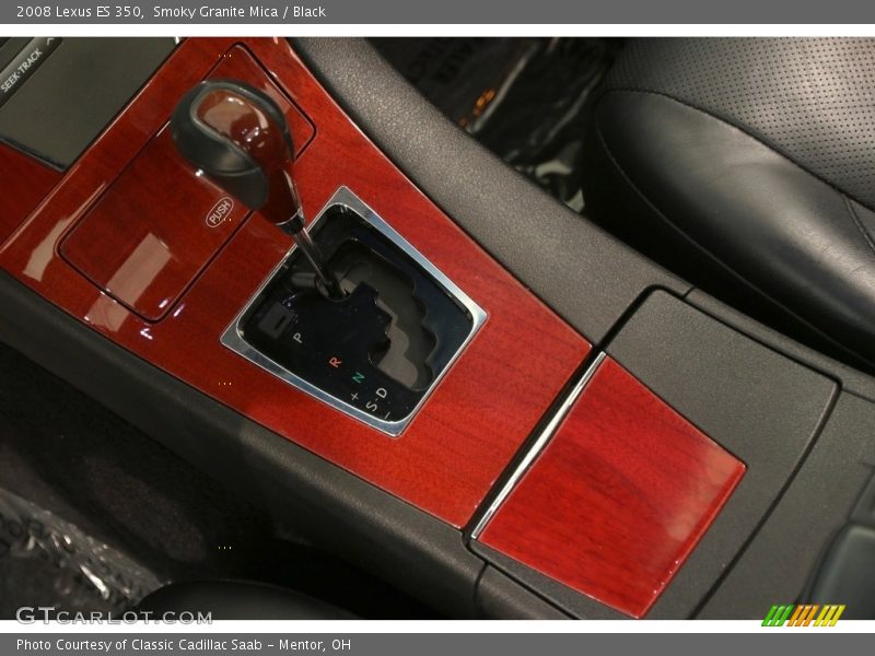 Smoky Granite Mica / Black 2008 Lexus ES 350