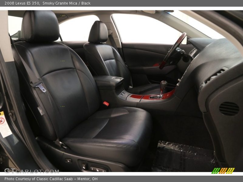 Smoky Granite Mica / Black 2008 Lexus ES 350