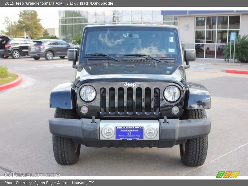 Black / Black/Dark Saddle 2015 Jeep Wrangler Sahara 4x4