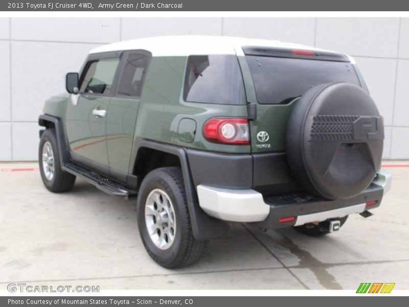Army Green / Dark Charcoal 2013 Toyota FJ Cruiser 4WD