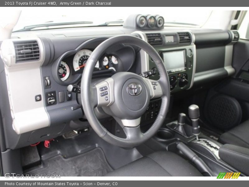 Army Green / Dark Charcoal 2013 Toyota FJ Cruiser 4WD