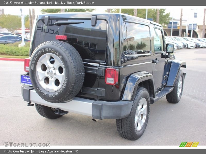 Black / Black/Dark Saddle 2015 Jeep Wrangler Sahara 4x4