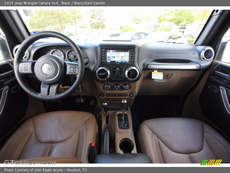 Black / Black/Dark Saddle 2015 Jeep Wrangler Sahara 4x4