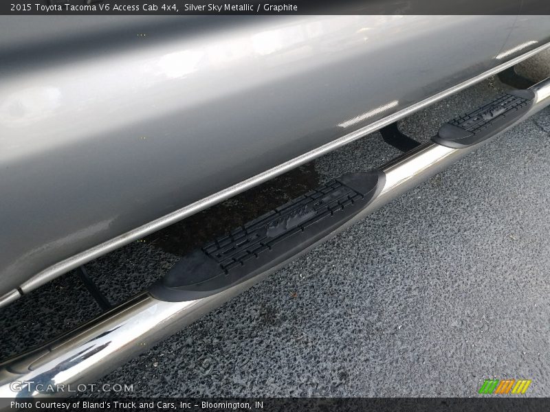 Silver Sky Metallic / Graphite 2015 Toyota Tacoma V6 Access Cab 4x4