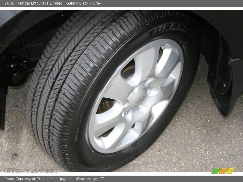 Galaxy Black / Gray 2008 Hyundai Entourage Limited