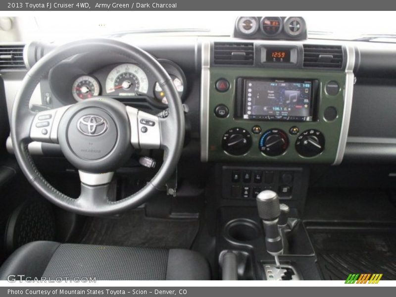 Army Green / Dark Charcoal 2013 Toyota FJ Cruiser 4WD