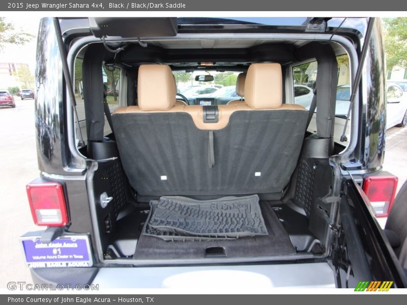Black / Black/Dark Saddle 2015 Jeep Wrangler Sahara 4x4