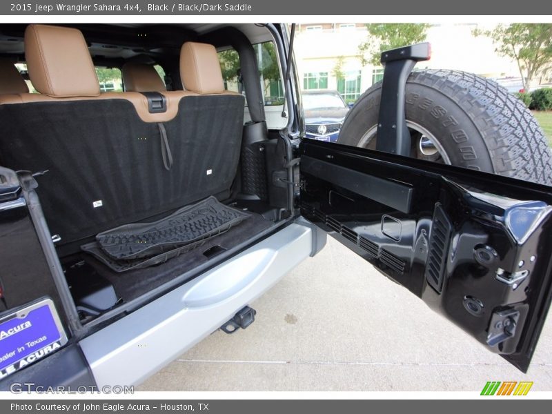Black / Black/Dark Saddle 2015 Jeep Wrangler Sahara 4x4