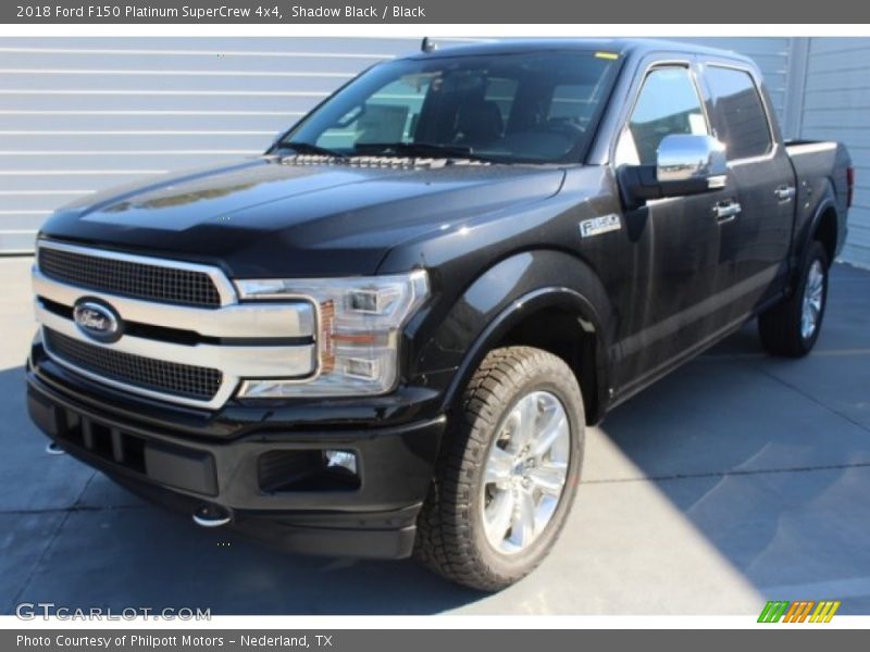 Front 3/4 View of 2018 F150 Platinum SuperCrew 4x4