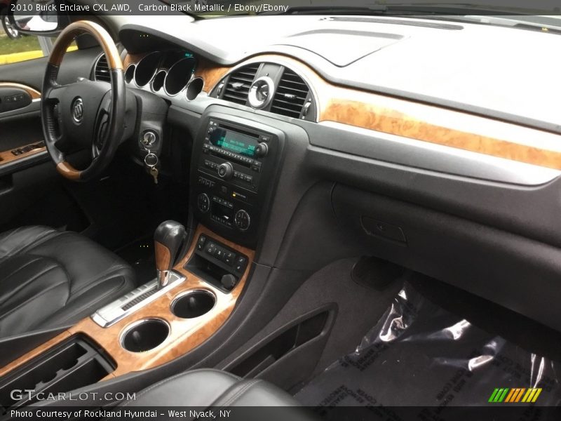 Carbon Black Metallic / Ebony/Ebony 2010 Buick Enclave CXL AWD