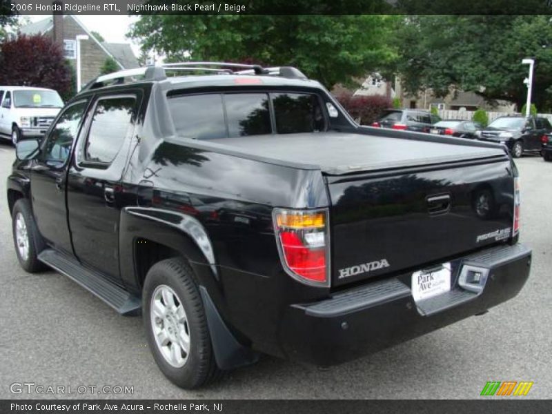 Nighthawk Black Pearl / Beige 2006 Honda Ridgeline RTL
