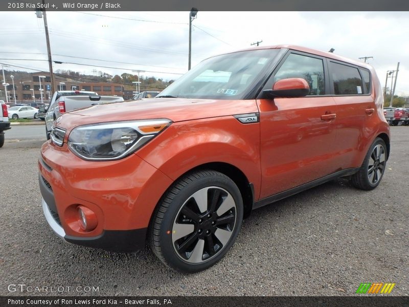 Front 3/4 View of 2018 Soul +