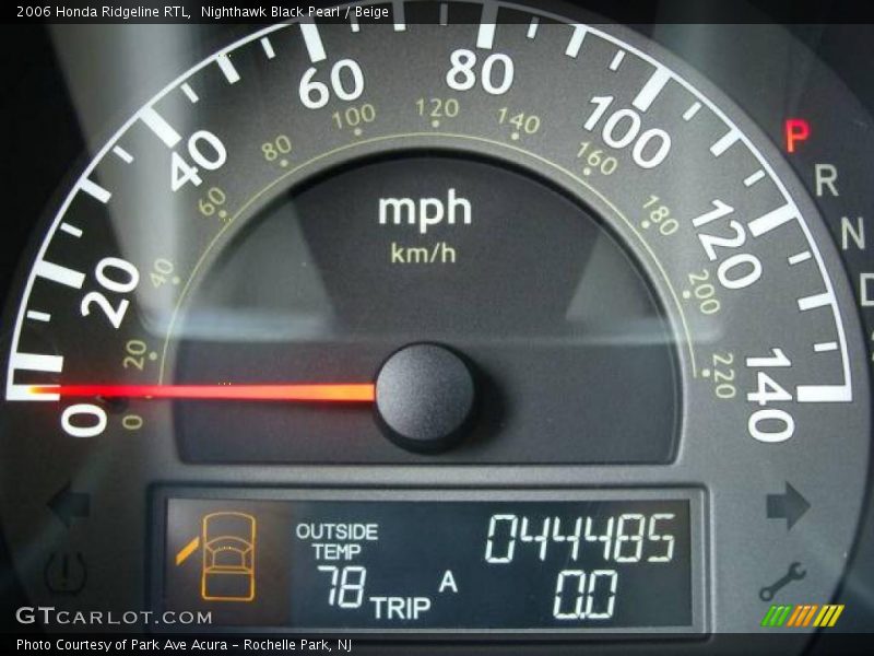 Nighthawk Black Pearl / Beige 2006 Honda Ridgeline RTL