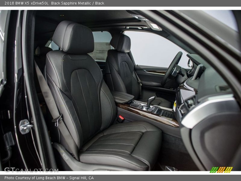 Black Sapphire Metallic / Black 2018 BMW X5 xDrive50i