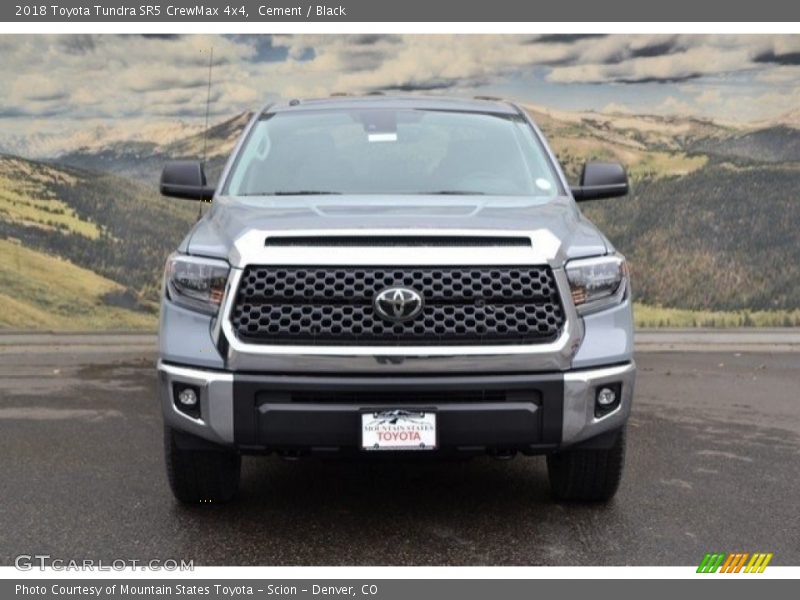 Cement / Black 2018 Toyota Tundra SR5 CrewMax 4x4