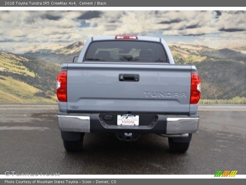 Cement / Black 2018 Toyota Tundra SR5 CrewMax 4x4
